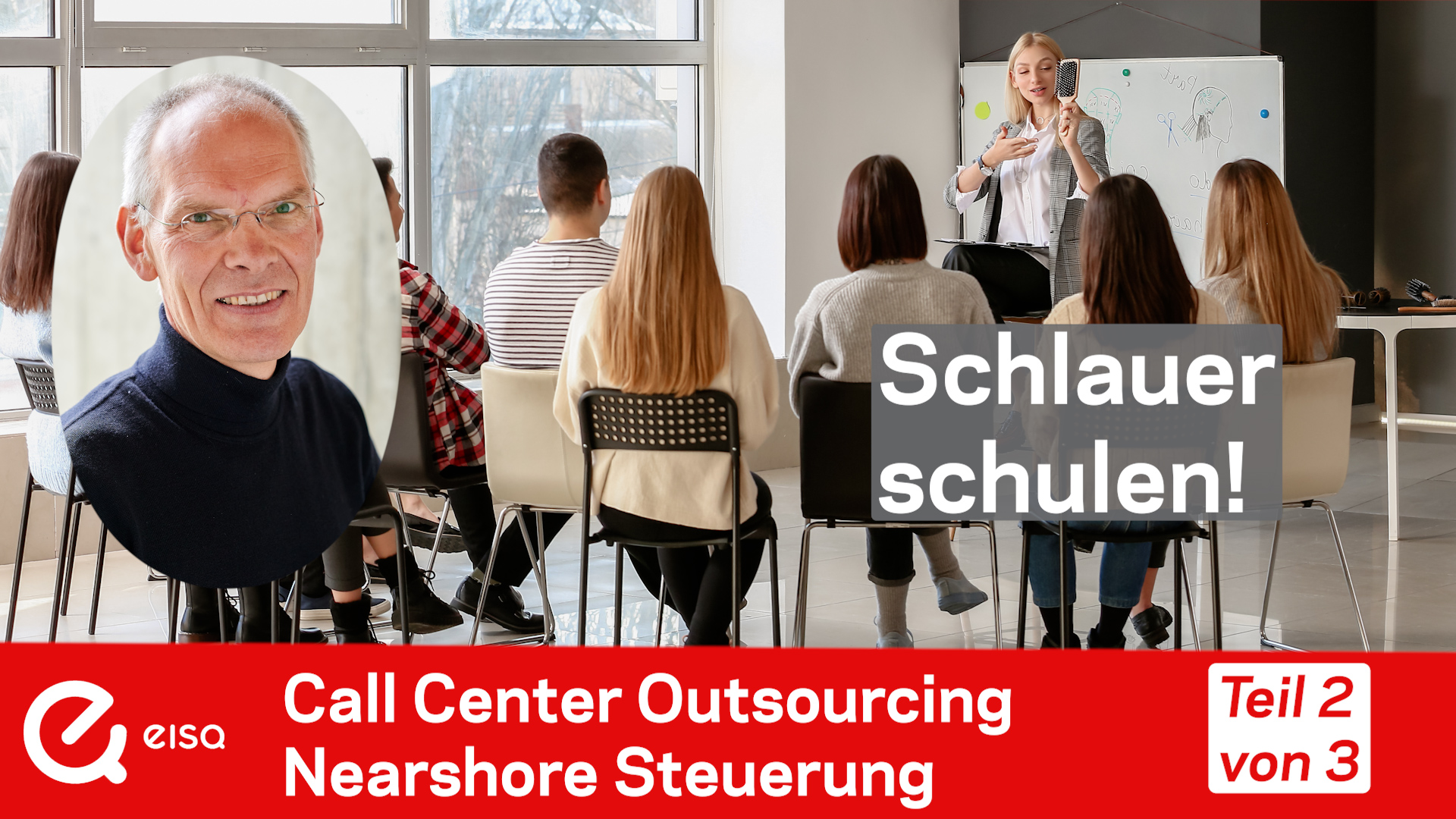Teil 2 des Video Interviews Nearshore Outsourcing: Schlauer schulen! Attikus Schacht und Bernhard Gandolf diskutieren